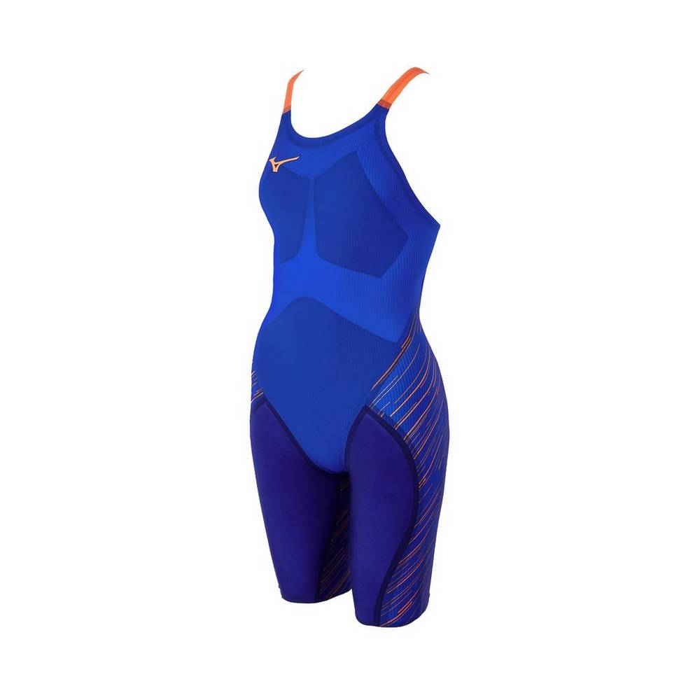 Trajes De Baño Mizuno GX-Sonic III MR Jammer Mujer Azul Real/Naranjas Outlet AZPU-87903